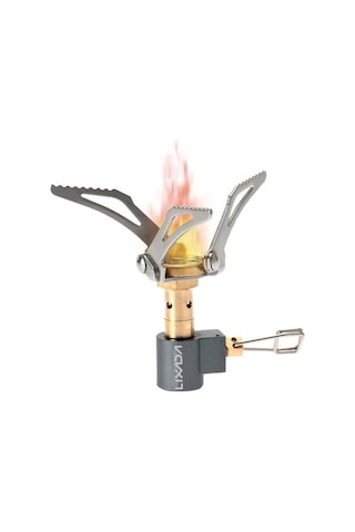 Bloomnest Süper Sobası Pişirme Katlanır Kamp Hafif Gaz Cep Brülör Açık 45g Au Gümüş, Kamp Çadır İçin Gümüş