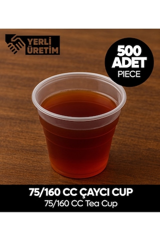75/160 Cc Çaycı Cup Pp 500 Adet Diğer