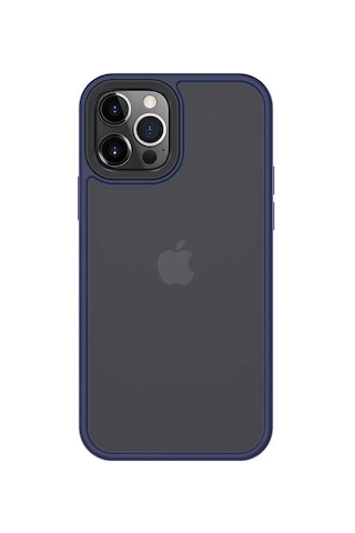 Benks Apple Uyumlu iPhone 12 Pro Max Kılıf Arkası Mat Buzlu Benks Hybrid Kapak ZORE-218642