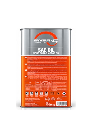 Ener-g 30 Numara Genel Maksatlı Yağ 16 L