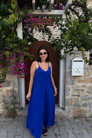Gigi Wardrobe Azure Breeze Elbise Mavi Mavi