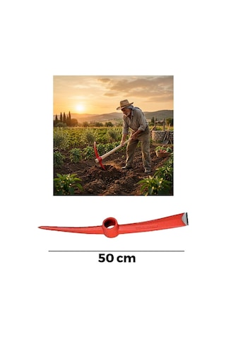 Sait Demirci Kz-2000 Çelik Kazma 50 Cm