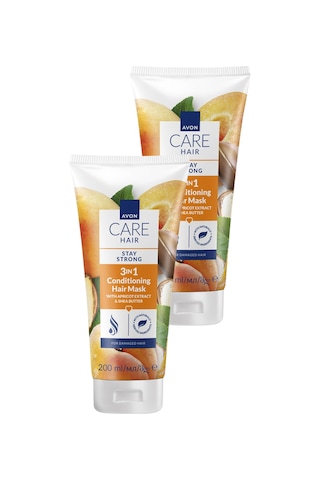 Care Kayısı Özü Ve Shea Yağı İçeren 3 U 1 Arada Saç Maskesi 200ml İkili Paket
