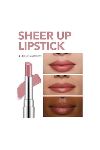Flormar Sheer Up Yarı Transparan & Parlak Bitişli Nemlendirici Ruj 018 Enchanted Kiss