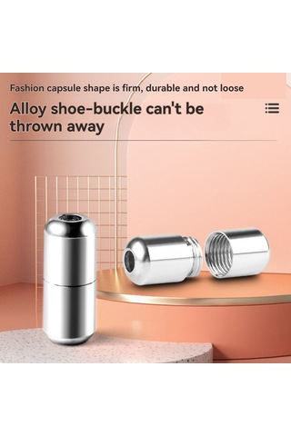 Geeksen 6mm Genişlikli Spor Ayakkabı İçin Esnek Kaymaz Kayışlar, Kapsül Kilitli, Çocuk-yetişkin Uyumlu, Siyah 1 Çift Siyah