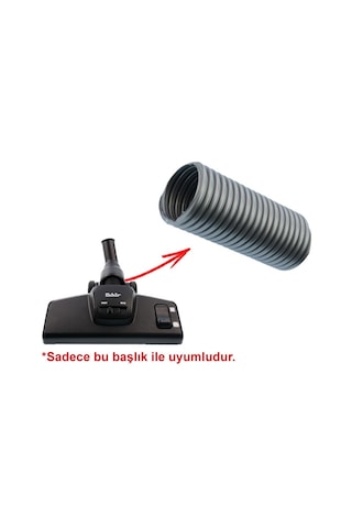Süpürge Emici Başlık Ara Hortum, Fakir Fbl6050, Bl6054, Bl6056, Bl6058 İle Uyumlu