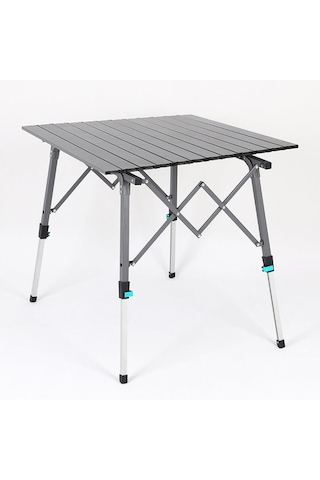 Madfox Ollimmas Katlanır Kamp Masası 50x50 Cm Siyah