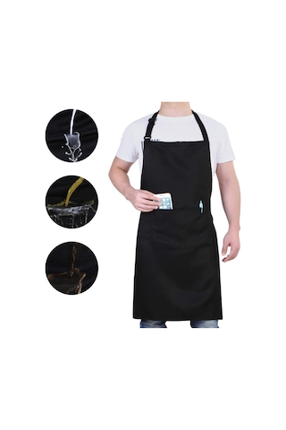 WaterProof Bulaşıkçı Önlüğü Askılı Leke Su Tutmaz Nano Cepli