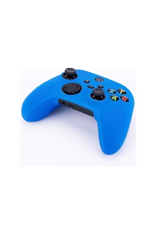 Xbox Series S/x Silikon Mavi Kol Koruyucu Kılıf 9. Nesil Kol Uyumlu