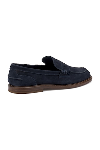 Oxford Klasik Erkek 76d0 Frau Suede Blu Lacivert