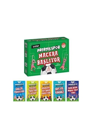 Patatesspor Macera Başlıyor 5 Kitap+soru Kitapçığı / Yusuf Asal Patatesspor Macera Başlıyor 5 Kitap+soru Kitapçığı / Yusuf Asal