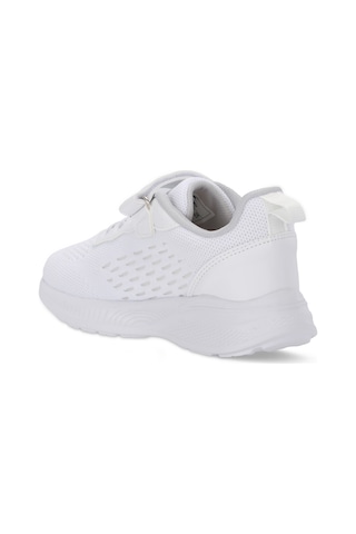 Slazenger Funkytown I Unisex Çocuk Cırt Cırtlı Beyaz / Gri Günlük Spor Ayakkabısı Beyaz - Gri
