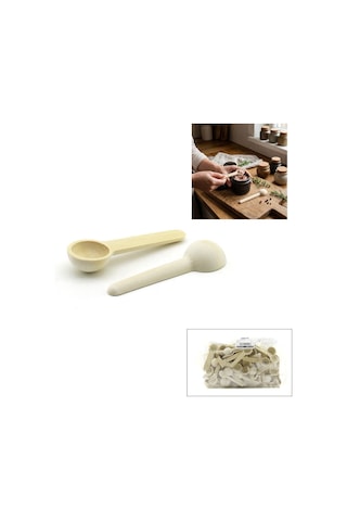 İbico İ22-402 Kürek Baharat 2.8cm Kaşık Ahşap Bambu - 100'li Paket Diğer