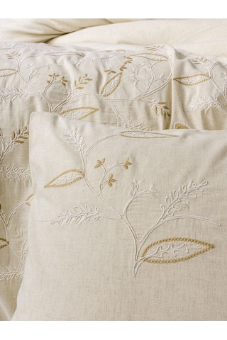 Cotton Box 1570/2-cb Cotton Keten Ck Nevresım Takımı Lapelıs Krem