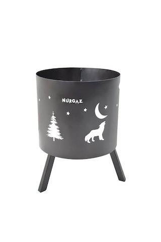 Nurgaz Orman & Bahçe Şöminesi Hayvan Figürlü – Büyük Boy NG OS