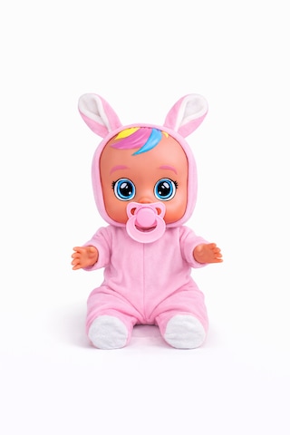 Ağlayan Ve Konuşan Et Bebek 20 Cm Su İçen Bebek Oyuncağı 3+ Yaş Gül Pembe