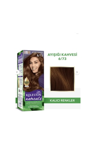 Koleston Naturals 6/73 Ayışığı Kahvesi Saç Boyası