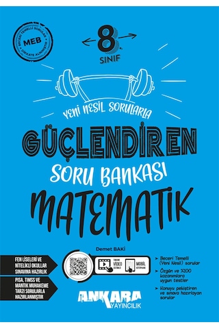 8. Sınıf Matematik Güçlendiren Soru Bankası / Komisyon