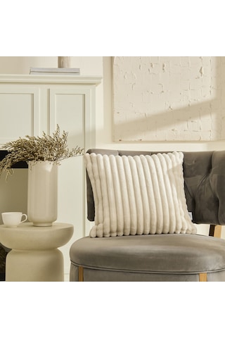 Karaca Home Shay Dolgulu Kırlent 43x43 Cm Ekru Ekru