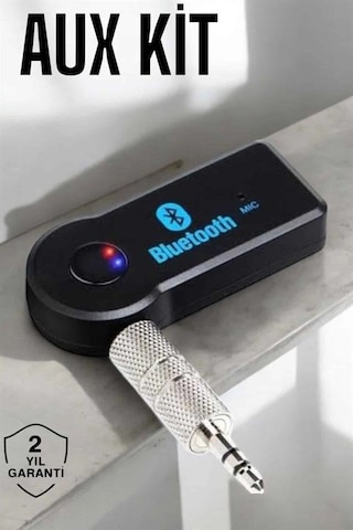 Hubrendy Tekno Bluetooth Araç Kiti Bt 350 Aux Çıkışlı Tüm Araçlara Uyumlu