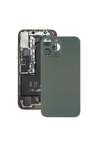 Cbtx Apple Uyumlu iPhone 13 Pro Max Yeşil İçin Pil Arka Kapağı
