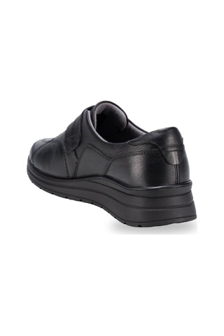 Forelli 21314-h Avılla Siyah Kadın Hakiki Deri Ayakkabı Siyah