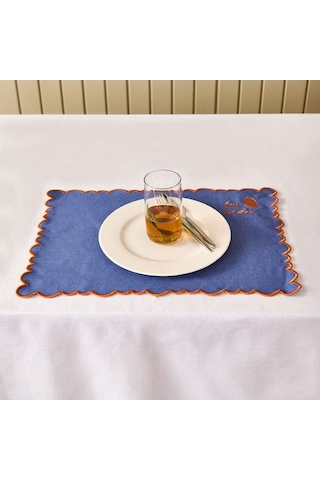 Evidea Soft Sun Maddness Amerikan Servis - Lacivert - 30x50 Cm Lacivert