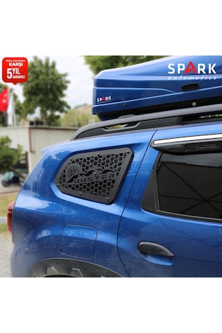 Dacia Duster 2018-2024 Yıl Aralığı Uyumlu Metal Kelebek Cam 2 Parça
