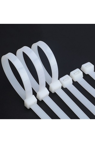 Kablo Bağı 4.5x430mm Beyaz 100 Adet