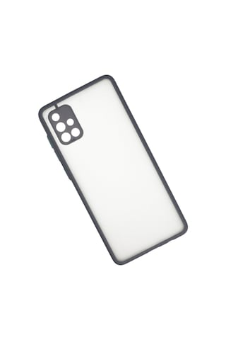 Galaxy A71 Kılıf Montreal Silikon Kapak - Gri