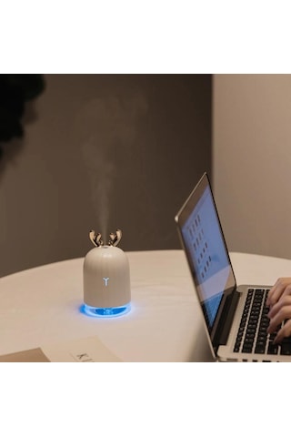 Sevimli Hava Nemlendirici Buhar Makinesi Lovely Humidifier Led Işıklı Aroma Difüzörü