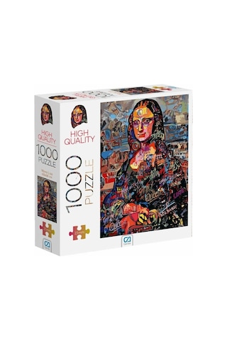 Mona Lisa Puzzle - 1000 Parça