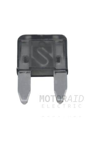 100 Adet 1a Siyah Mini Oto Bıçak Sigorta 12v - 32v Dc 1