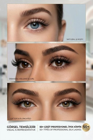 Ocean 0.07c Natural Kıvrım 13 Mm Soft Eyelash Doğal İpek Kirpik 16'lı 27060544