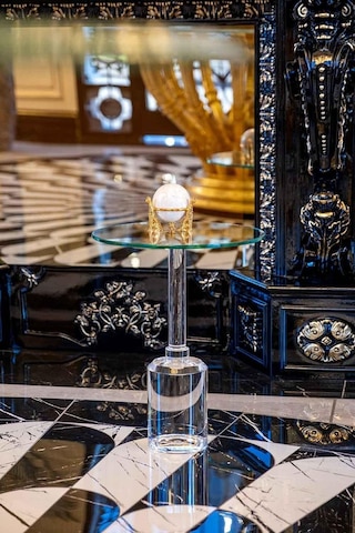 Dulda Akrilik Pera Sehpa Şeffaf