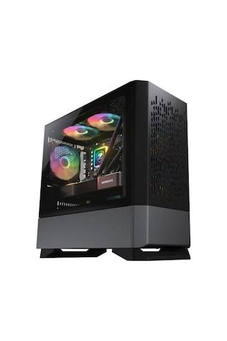 Cougar Cgr-5jm8b-aır-rgb Mg140 Air Rgb Mini Tower Kasa Black Kdo