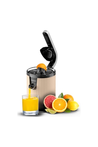 Cecotec Xqueeze Retrojuice 600 Beige 600 W Elektrikli Narenciye Sıkacağı Bej