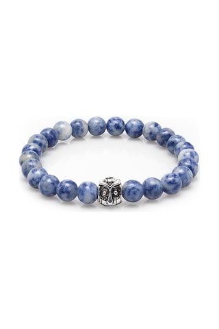 Alnis Atelier Sodalit Doğaltaş Erkek Bileklik Gri