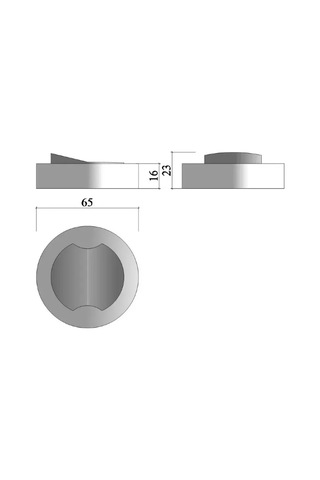 Gls Montörlü Mobilya Anahtarı D66 Mm, 250v 332670131