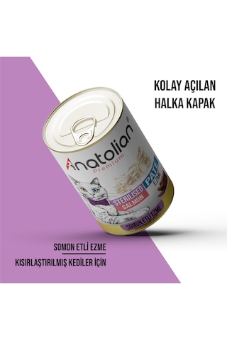 Anatolian Premium Karışık Ezme Yetişkin Kedi Konservesi 12 X 400 G