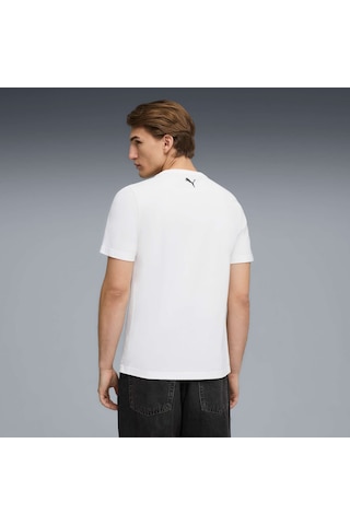 Future.puma.archıve Graphıc Unısex Tişört 632076 02 Beyaz