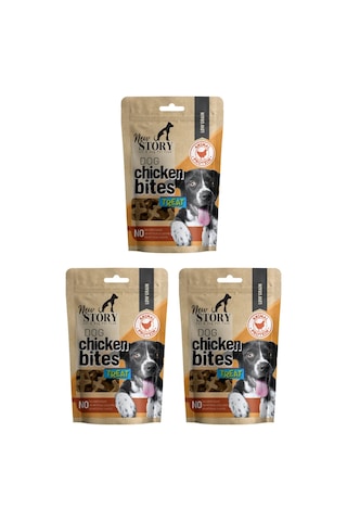 Dog Chicken Bites 3x80gr. Tavuklu, Köpek Ödül Maması