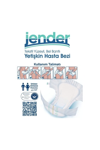 Bel Bantlı L 30'lu 4 Paket 120 Adet L