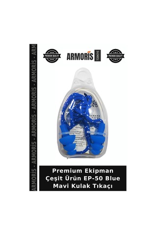 Premium Ekipman Çeşit Ürün Ep-50 Blue Mavi Kulak Tıkaçı