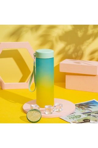 Giles Jack Fitness Spor Su Bardağı Taşınabilir Basit Su Şişesi Erkek Ve Kız Öğrenciler Büyük Kapasiteli Anti-düşme Sızıntısı Su Isıtıcısı Çay Bölümü Kullanışlı Bardak Altın Altın