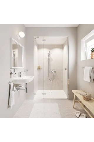 Uzun Havluluk, 522 Mm, Duş/banyo Aksesuarları, Krom 12 Izgara