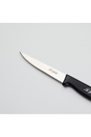 Aryıldız Basic Dişli Sebze Bıçağı Siyah 11 Cm Renkli