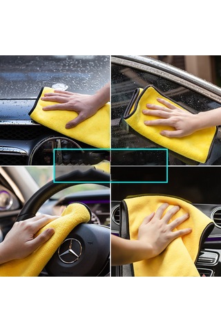 Laspak Mikro Fiber Bez Ultra Su Emici Sarı-gri 50 70