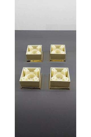 F Furnitura Mobilya Ayakları Ayarlanabilir 242421661 Altın Rengi