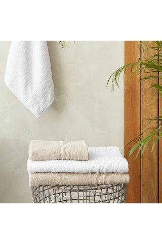 Karaca Home Vinos 4 Parça Yüz/banyo Havlusu Hamam Seti Bej 200.22.04.0044 Bej